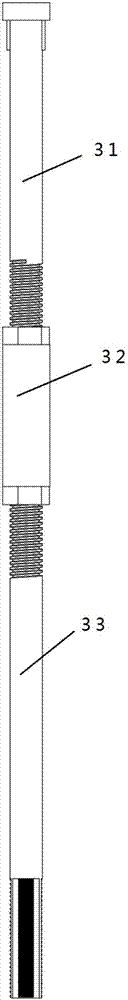 Shield tunnel line segment lining structural stiffness gear-drive reinforcing device