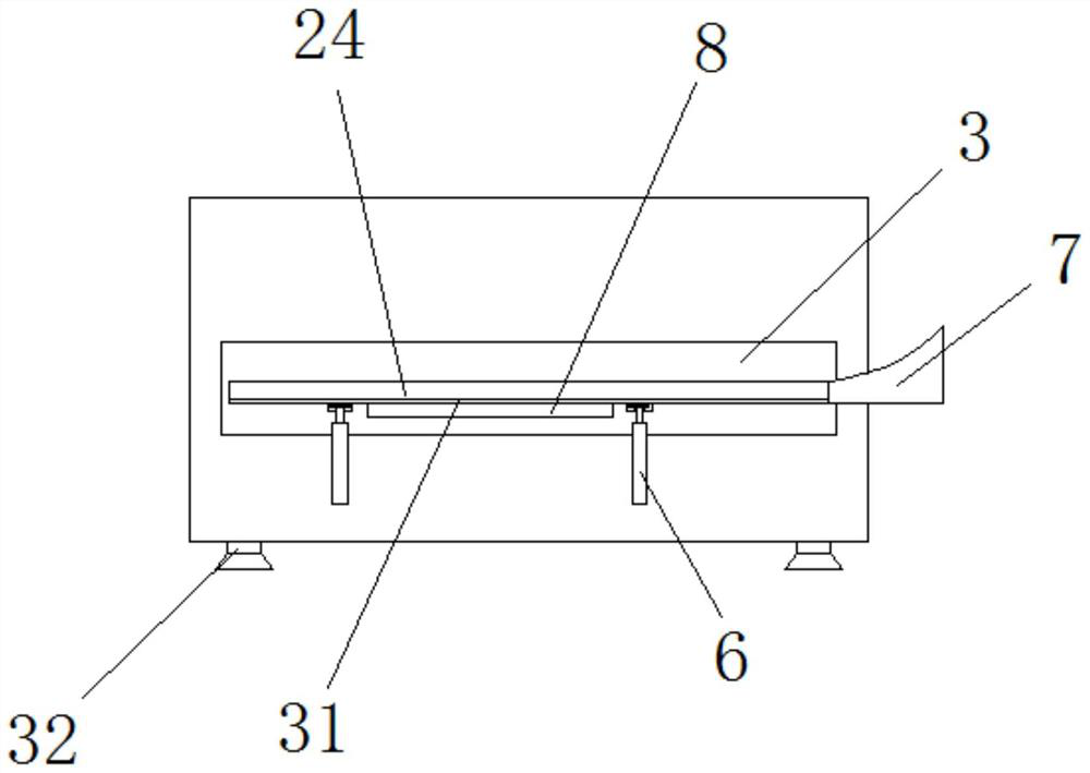 An automatic cutting device for salary slips used in financial offices