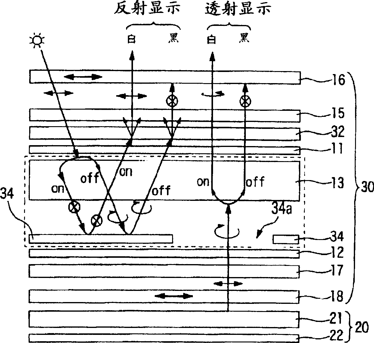 LCD device and electronic apparatus