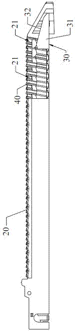 Linear suturing and cutting device