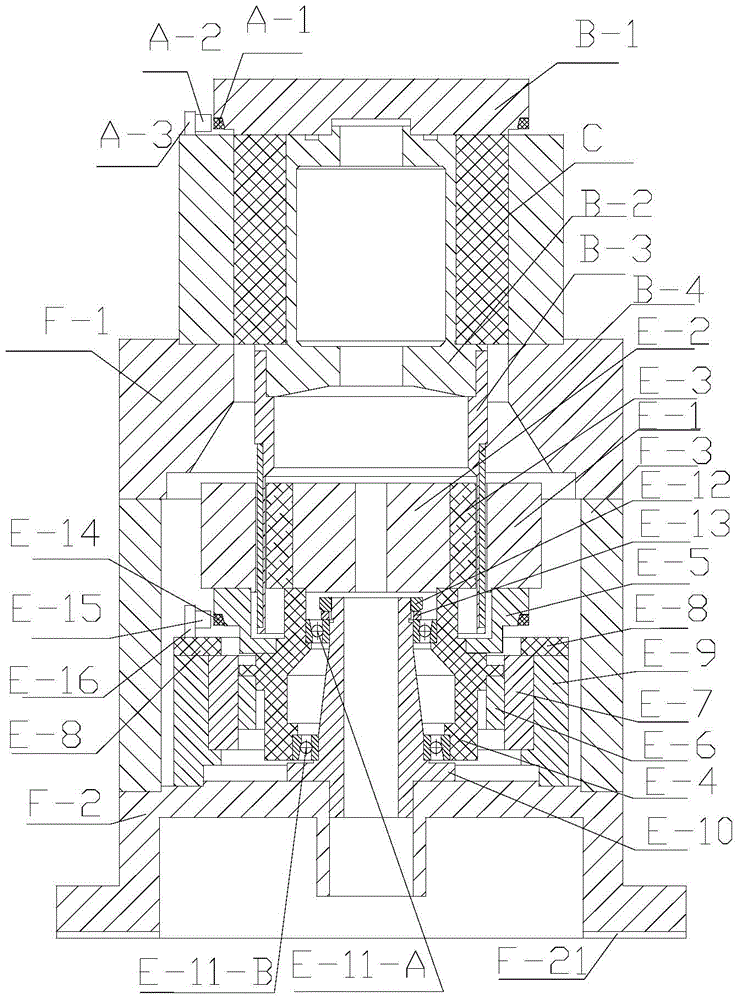 A Low-Frequency Large-Displacement Angle Vibration Table