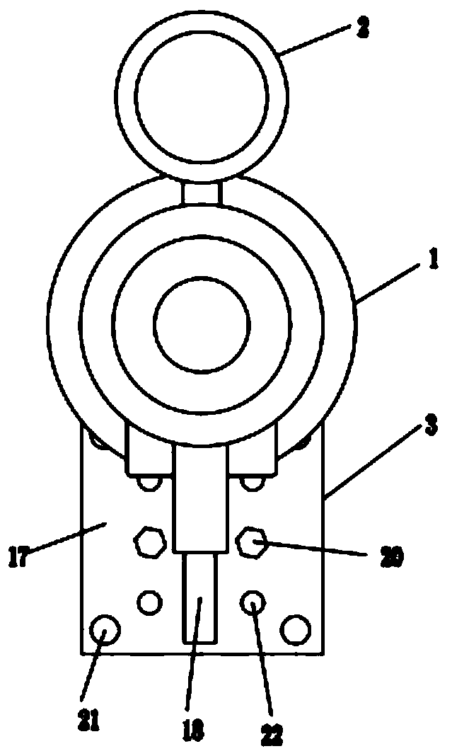 A mining intrinsic safety type optical fiber camera