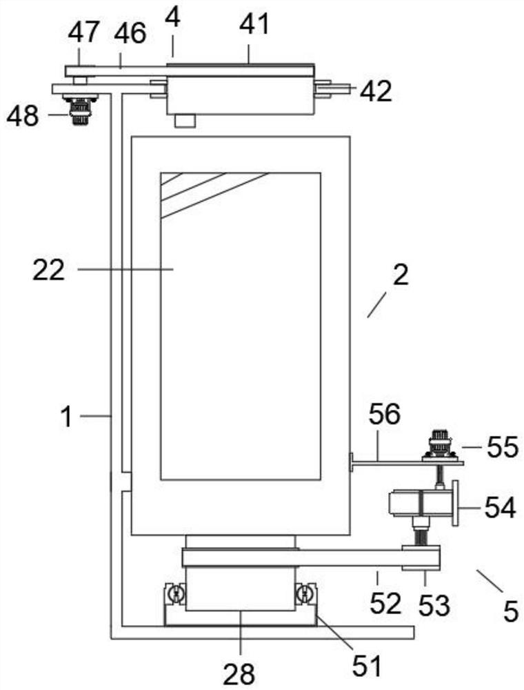 Chamfering device for cubic boron nitride superhard cutter