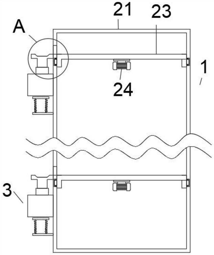 Chamfering device for cubic boron nitride superhard cutter