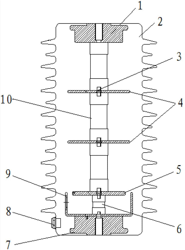 Wideband voltage signal acquisition device