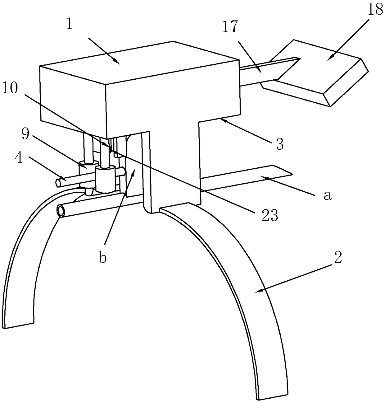 Automatic needle withdrawal assembly