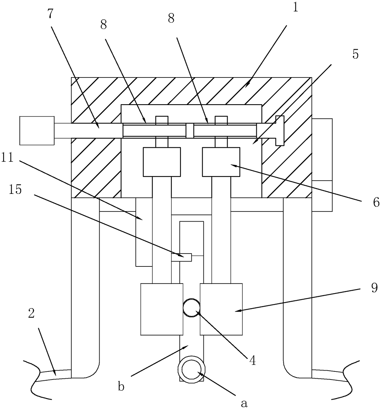 Automatic needle withdrawal assembly