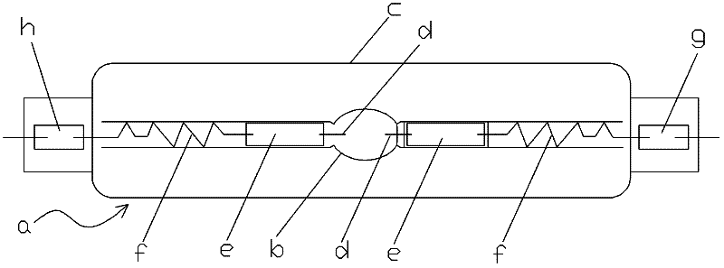 Method for manufacturing high-efficiency environment-friendly gas discharge lamp