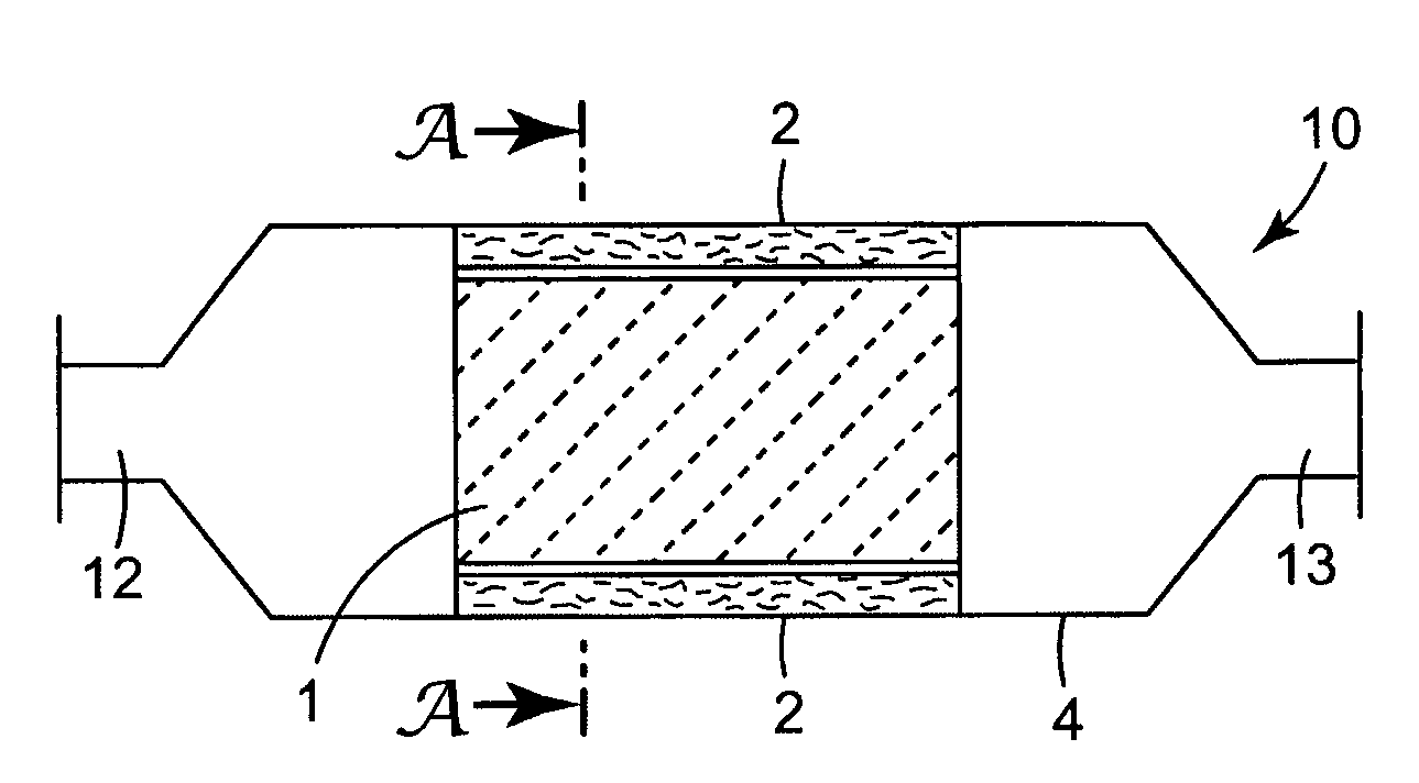 Pollution Control Element Mounting System and Pollution Control Device