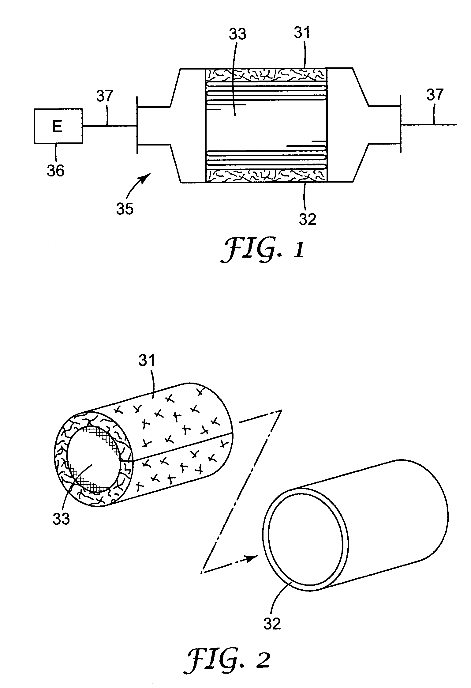 Pollution Control Element Mounting System and Pollution Control Device