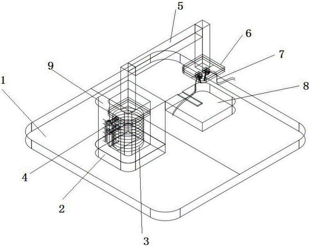 Fixture for ensuring accuracy of tests on chip-type ultra-low resistance product