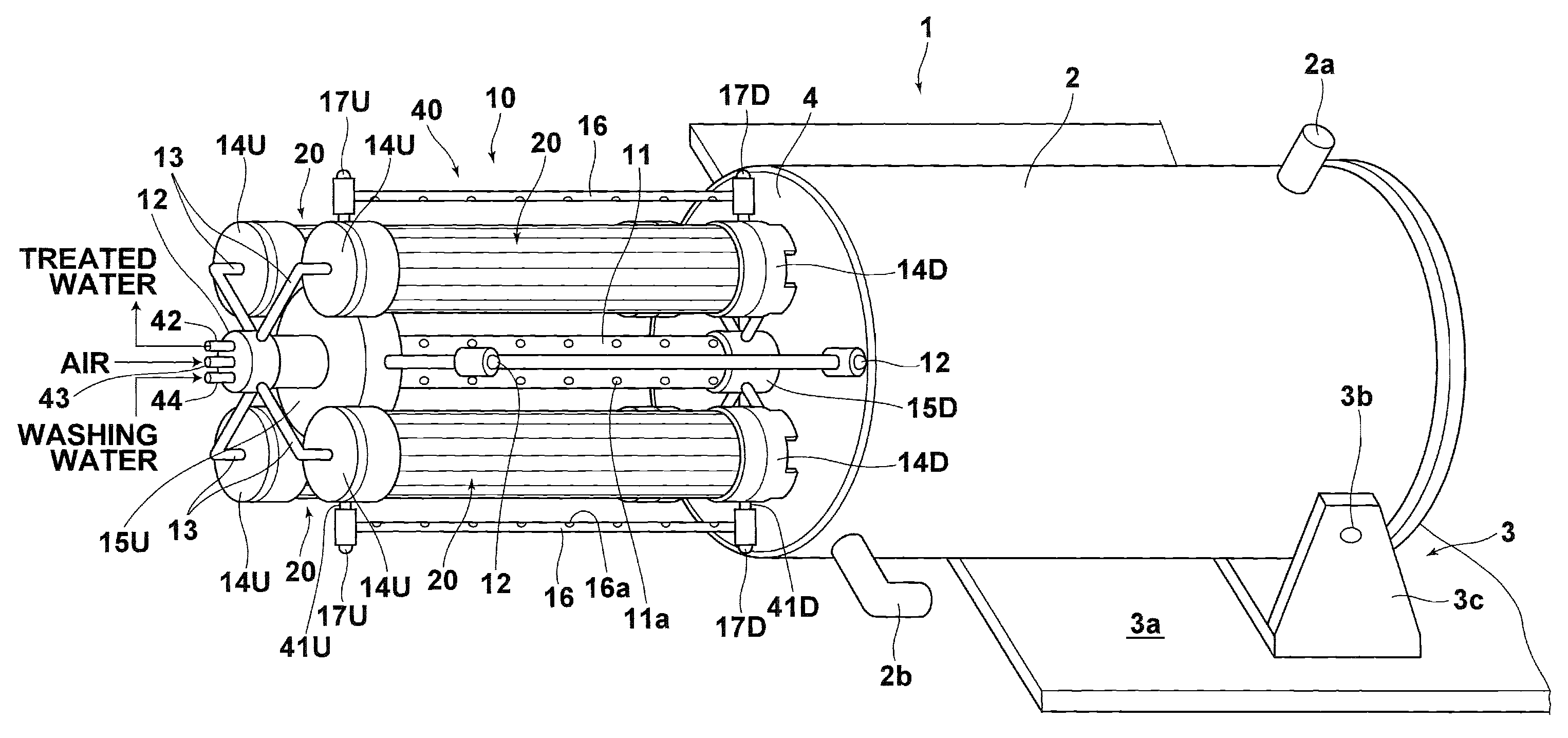 Water treating apparatus