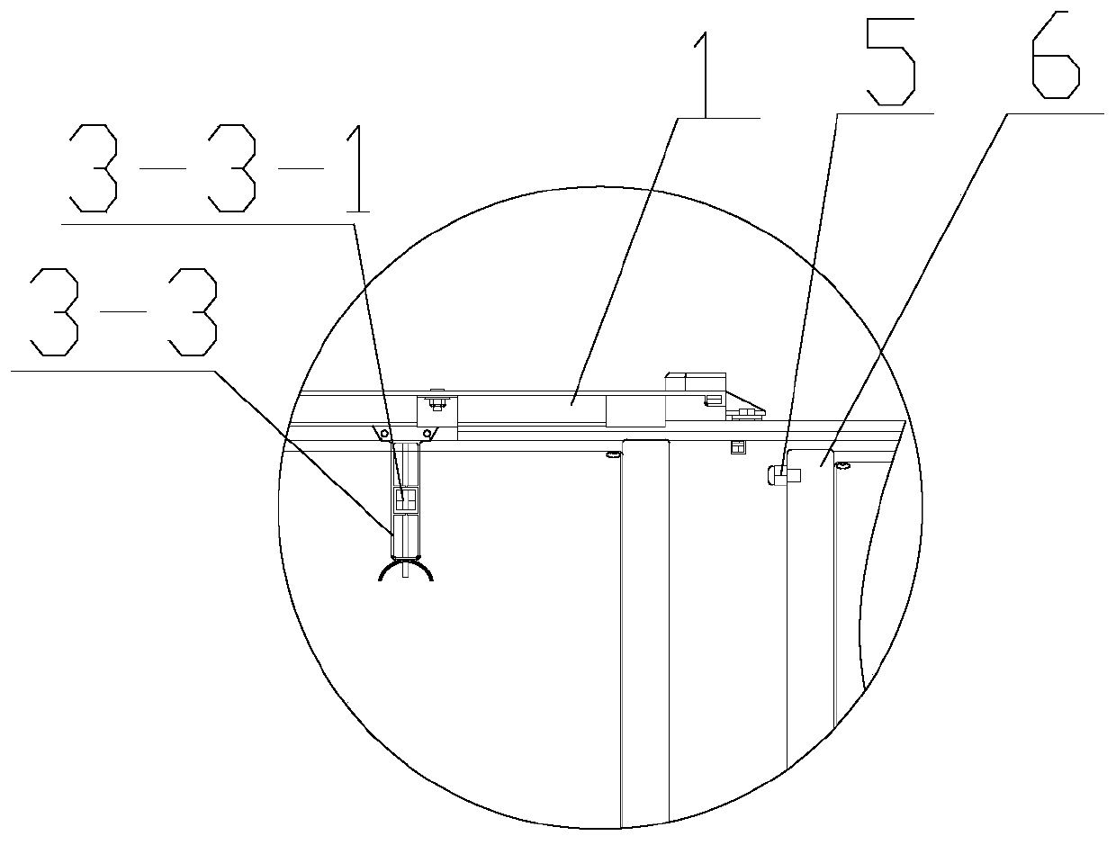 Multistage drawing type photovoltaic panel wiring structure