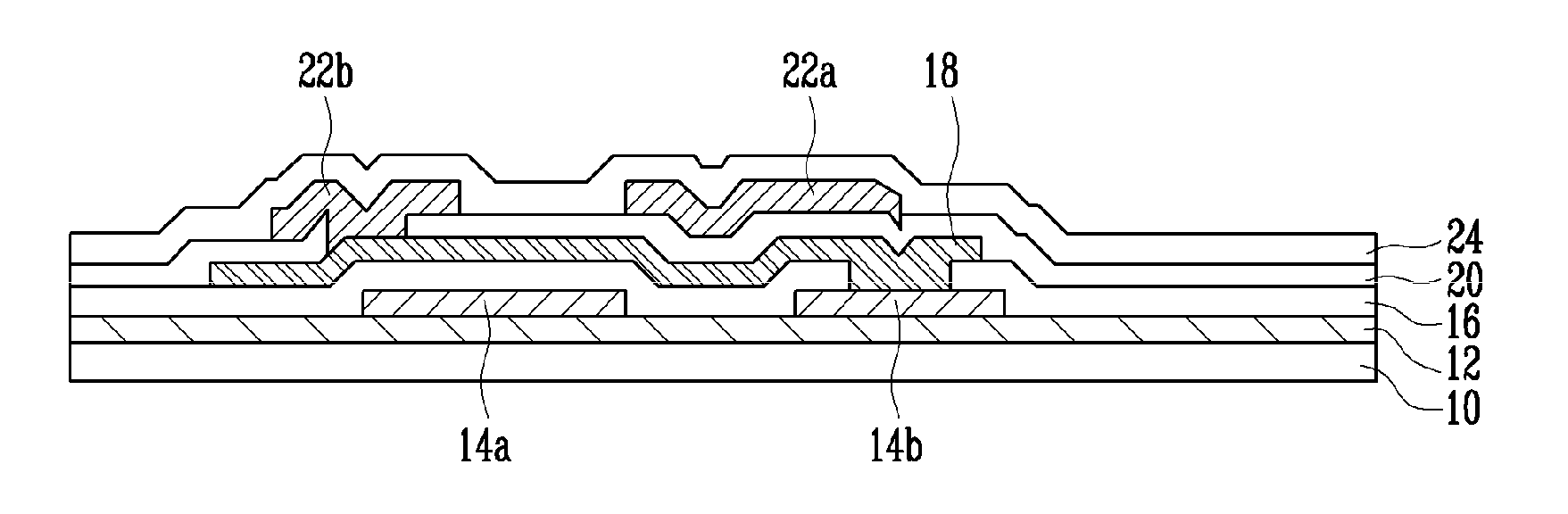 Thin film transistor, method of manufacturing the thin film transistor and organic light emitting display device having the thin film transistor