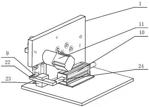 Automatic chain cut-off machine