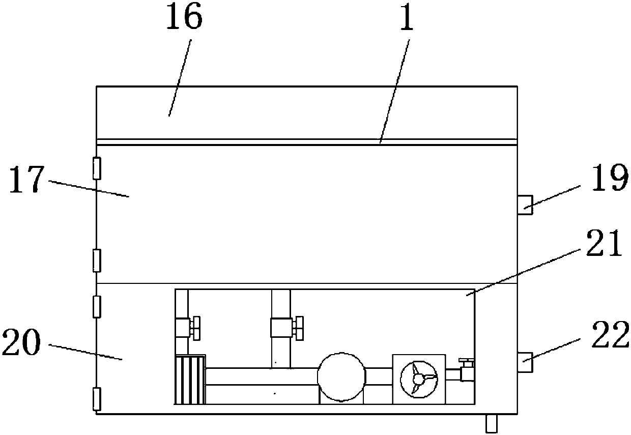 Intelligent temperature-control protective box for outdoor electricity transmission monitoring equipment