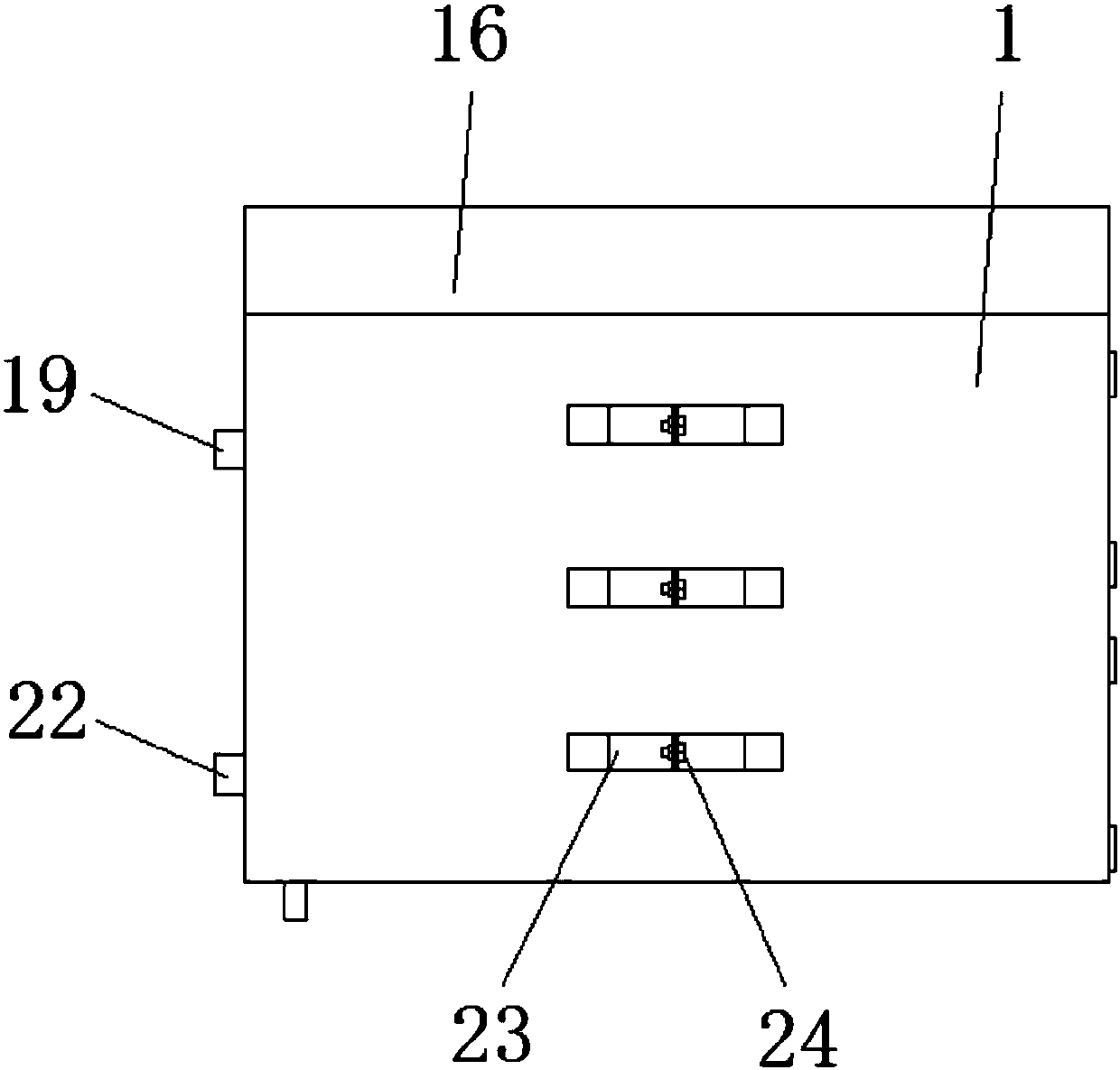 Intelligent temperature-control protective box for outdoor electricity transmission monitoring equipment