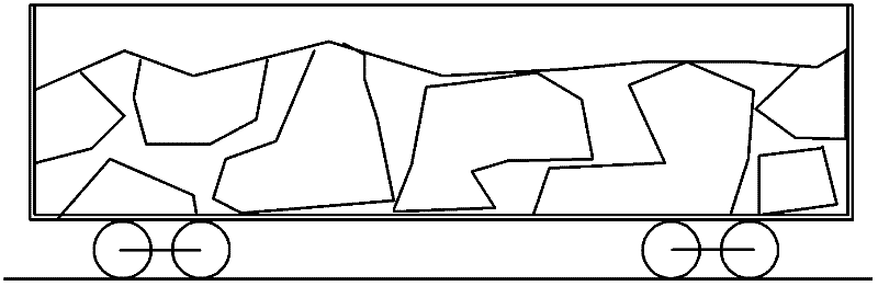 Real-time monitoring method of railway freight car overload and unbalanced load