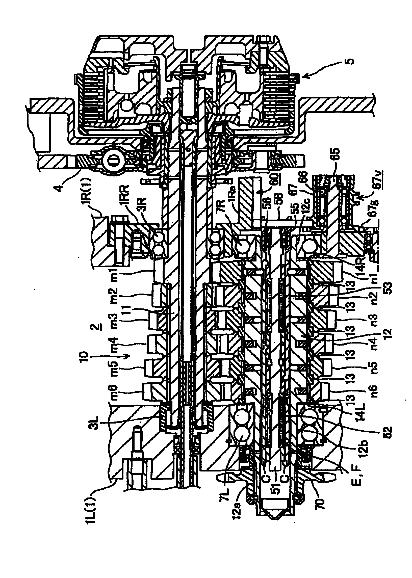 Multistage transmission