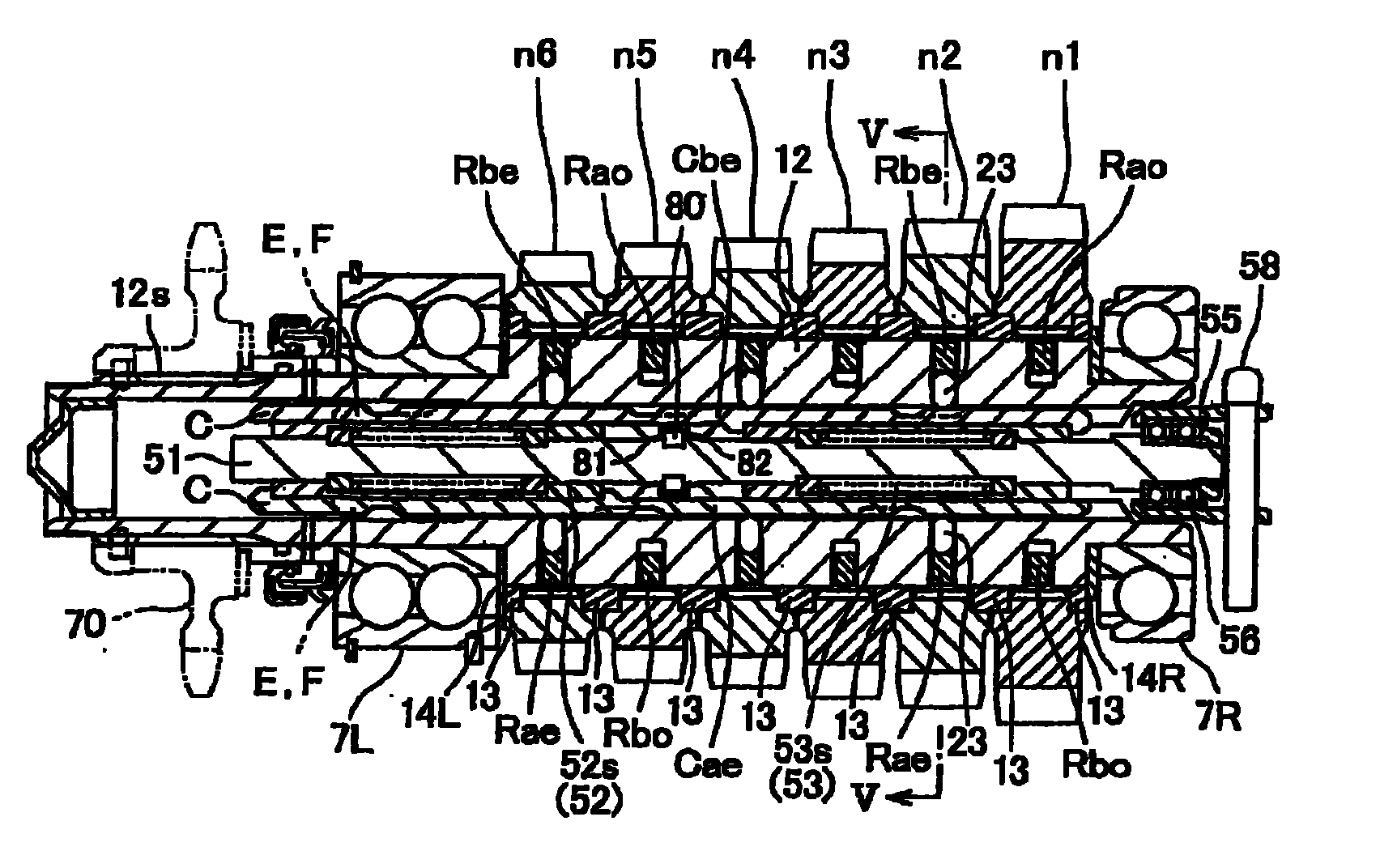 Multistage transmission