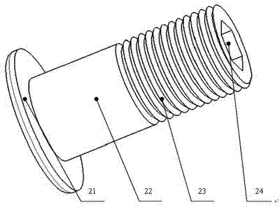 Flexile technical quick-change adapting piece and connection method