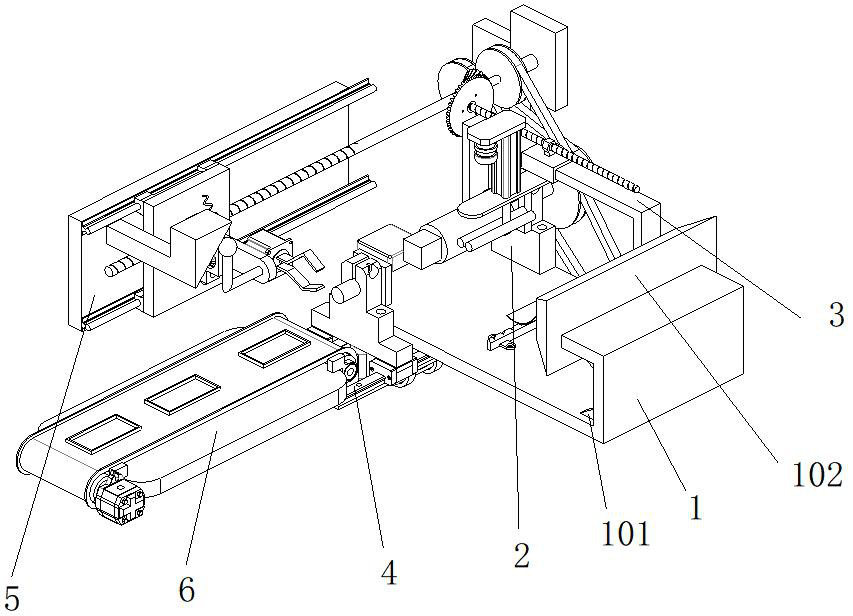 New type silicone protective film automatic conveying and packaging production line