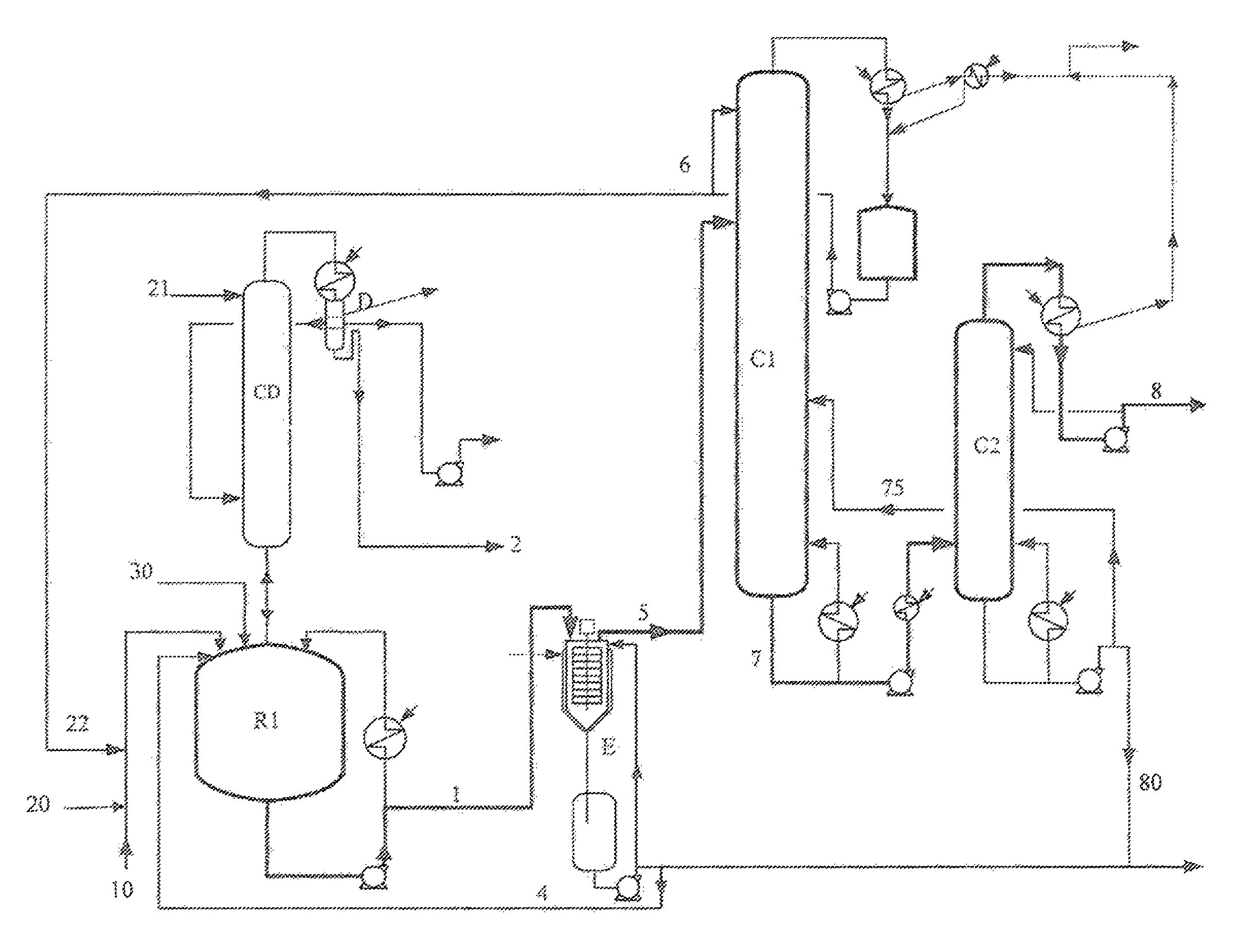 Method for producing 2-octyl acrylate by direct esterification