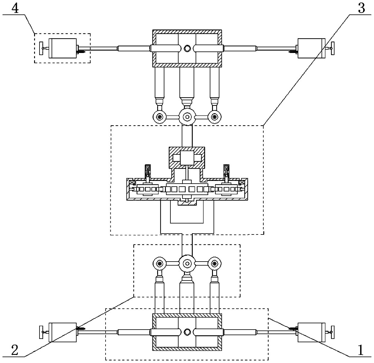 Walking method of pipeline robot