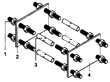 Stretchable quick stress compensation type steel frame connection structure