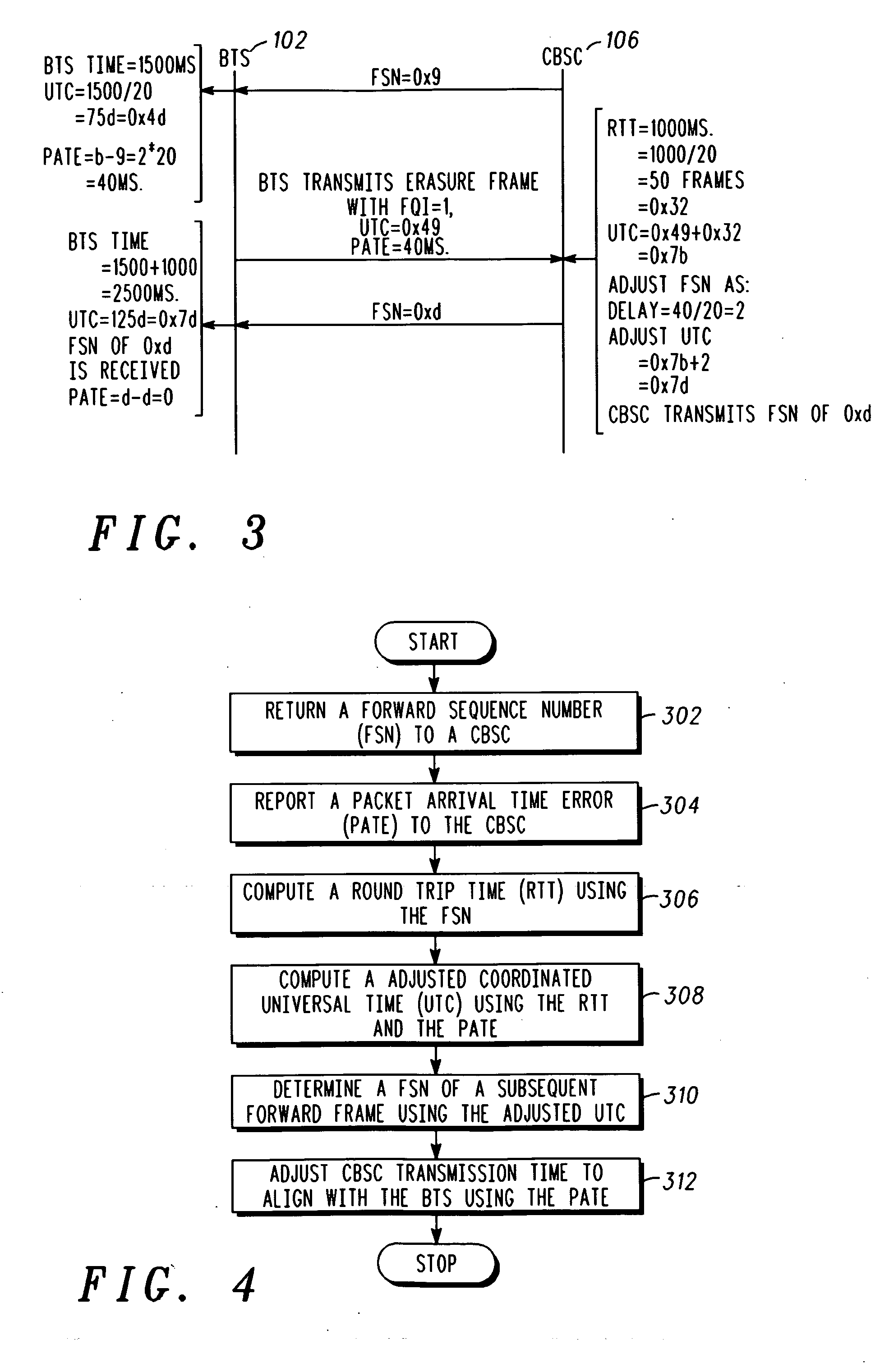 Method and system for achieving alignment between a centralized base station controller (CBSC) and a base transceiver site (BTS) in a network