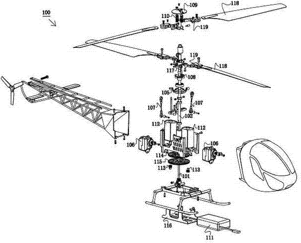 Model airplane helicopter