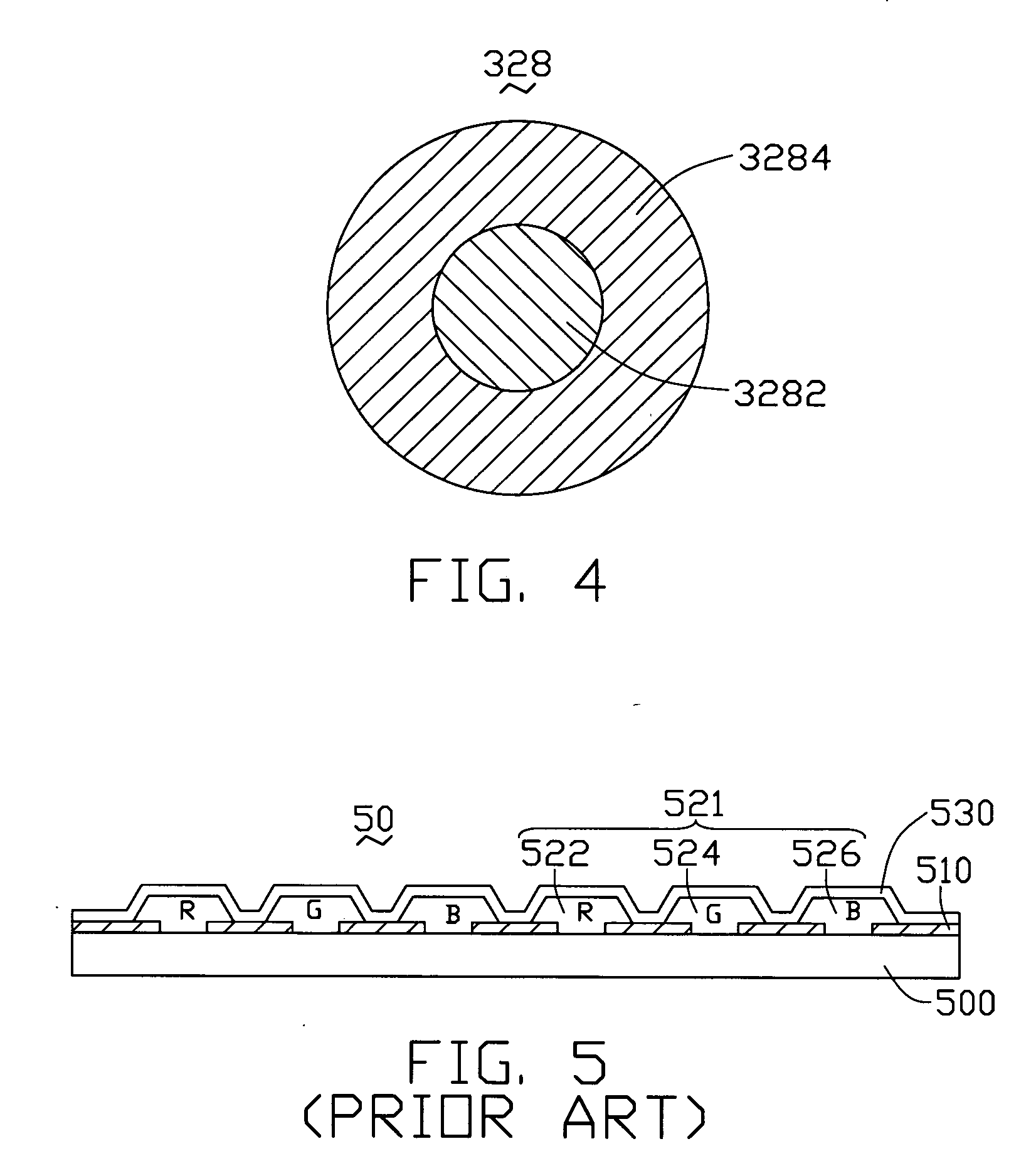 Color filter having nanoparticles for liquid crystal display