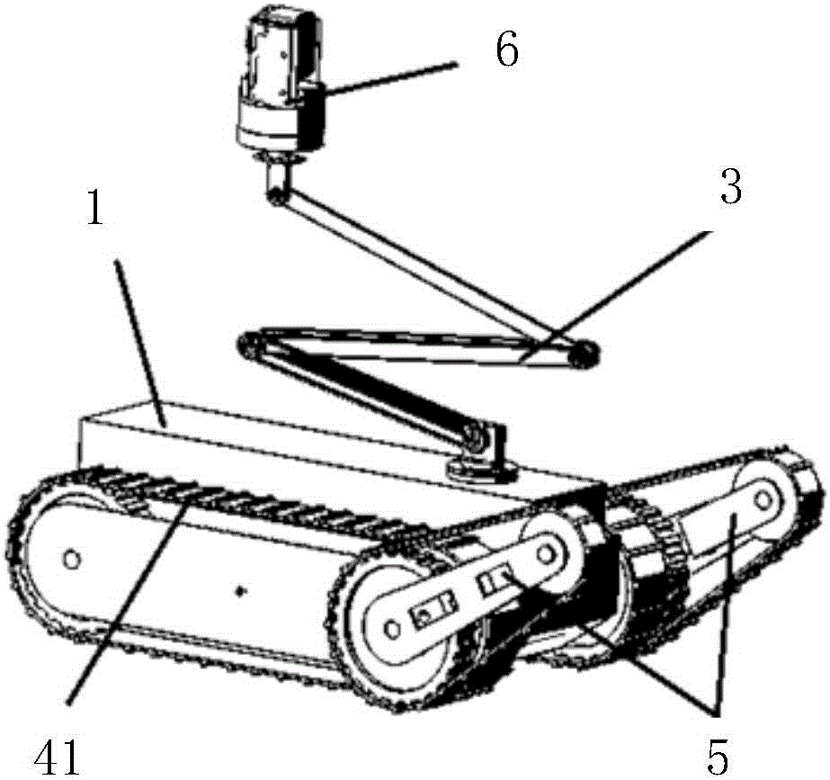 Robot suitable for long and narrow tunnel autonomous obstacle avoidance