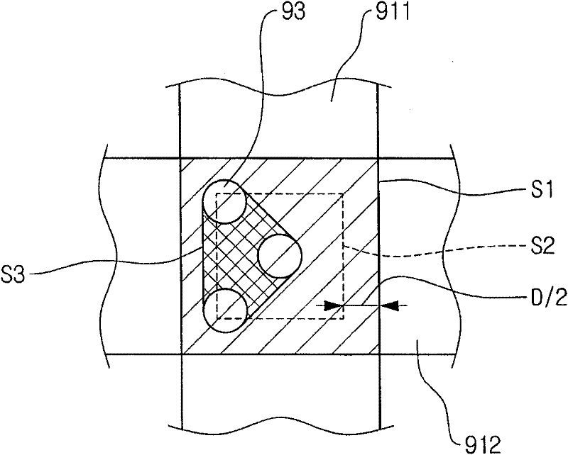 Liquid dispensing device and absorption type cold and hot water machine equipped with liquid dispensing device