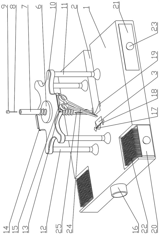 Mouse spinal cord injury compound experiment device and use method thereof