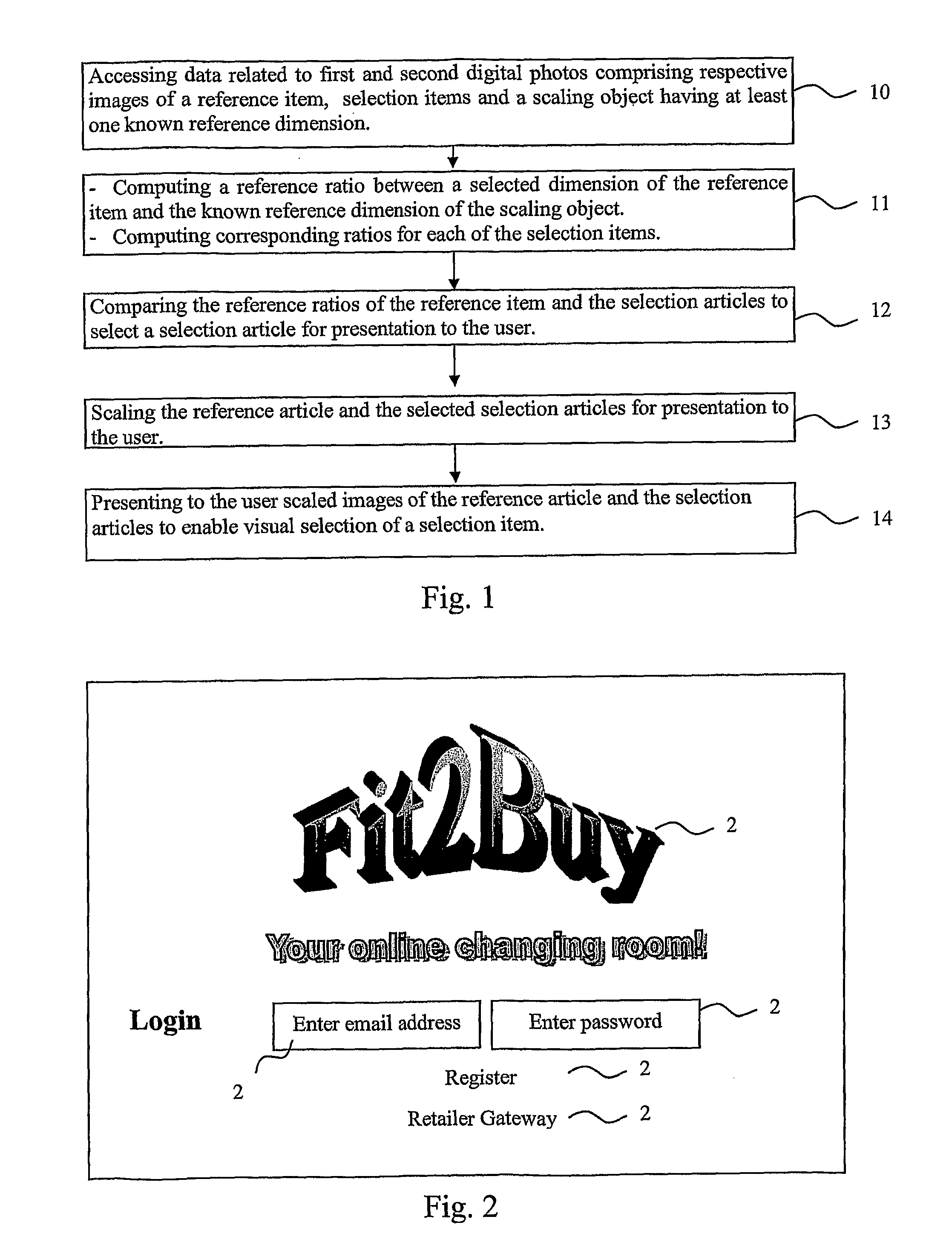 Method for online selection of items and an online shopping system using the same