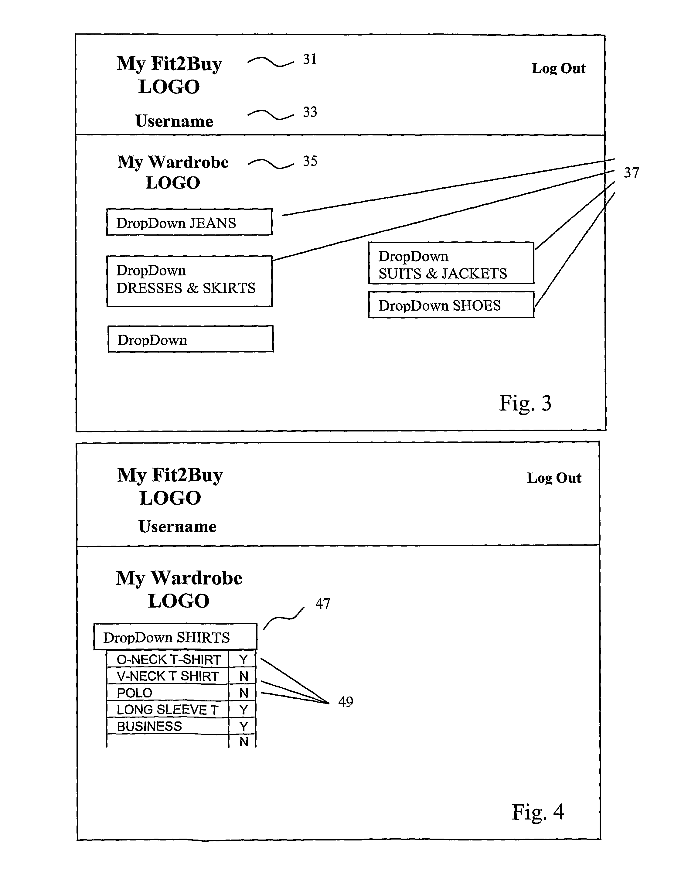 Method for online selection of items and an online shopping system using the same