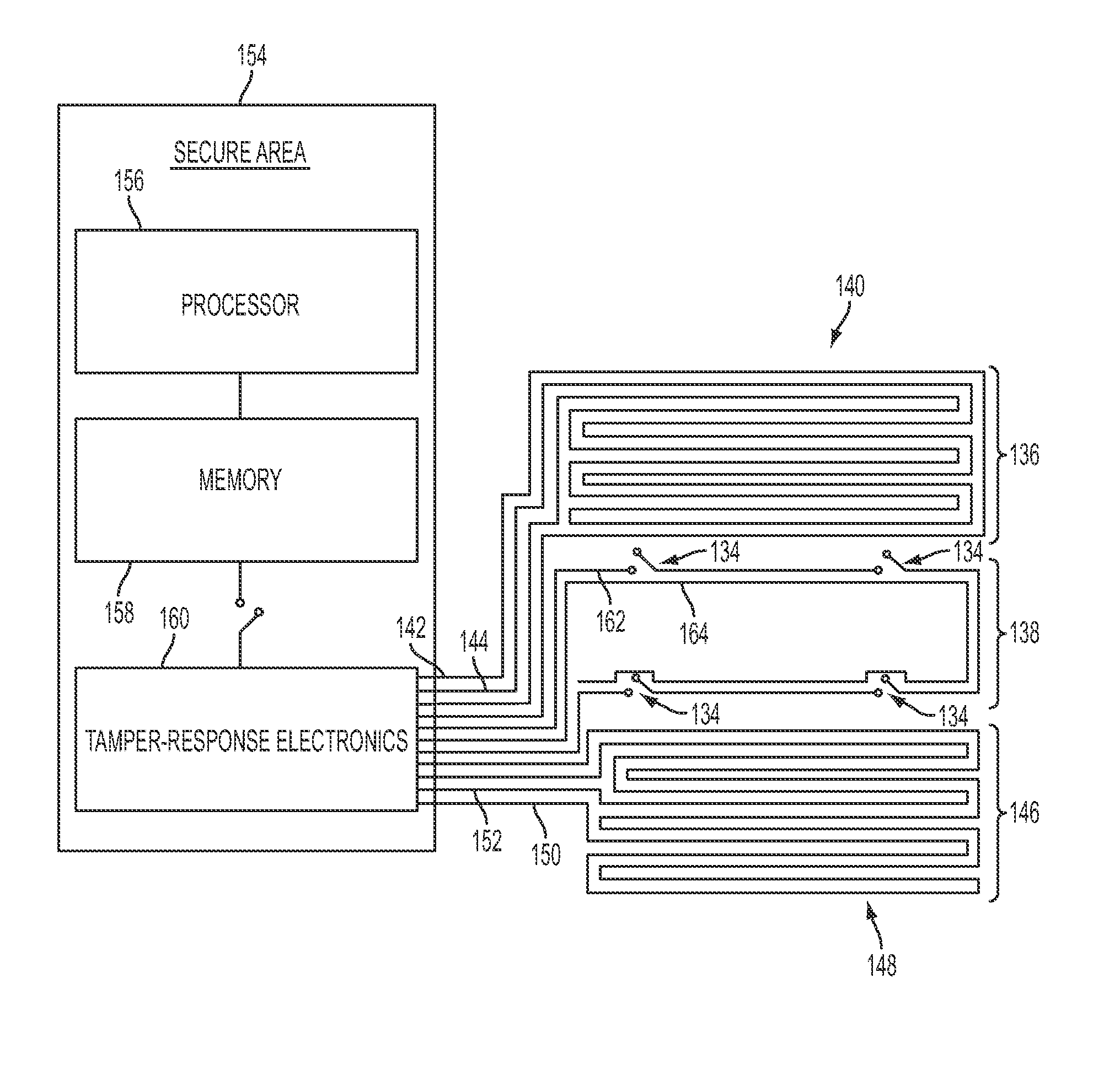 Fuel dispenser input device tamper detection arrangement