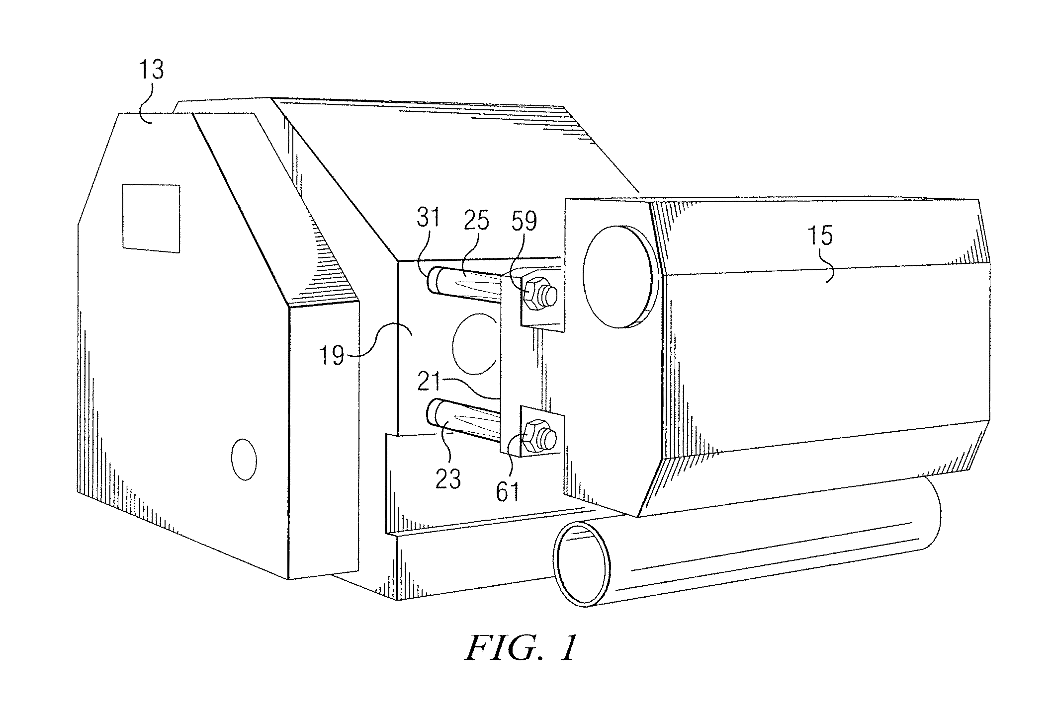 Stay Rod for a High Pressure Oil Field Pump