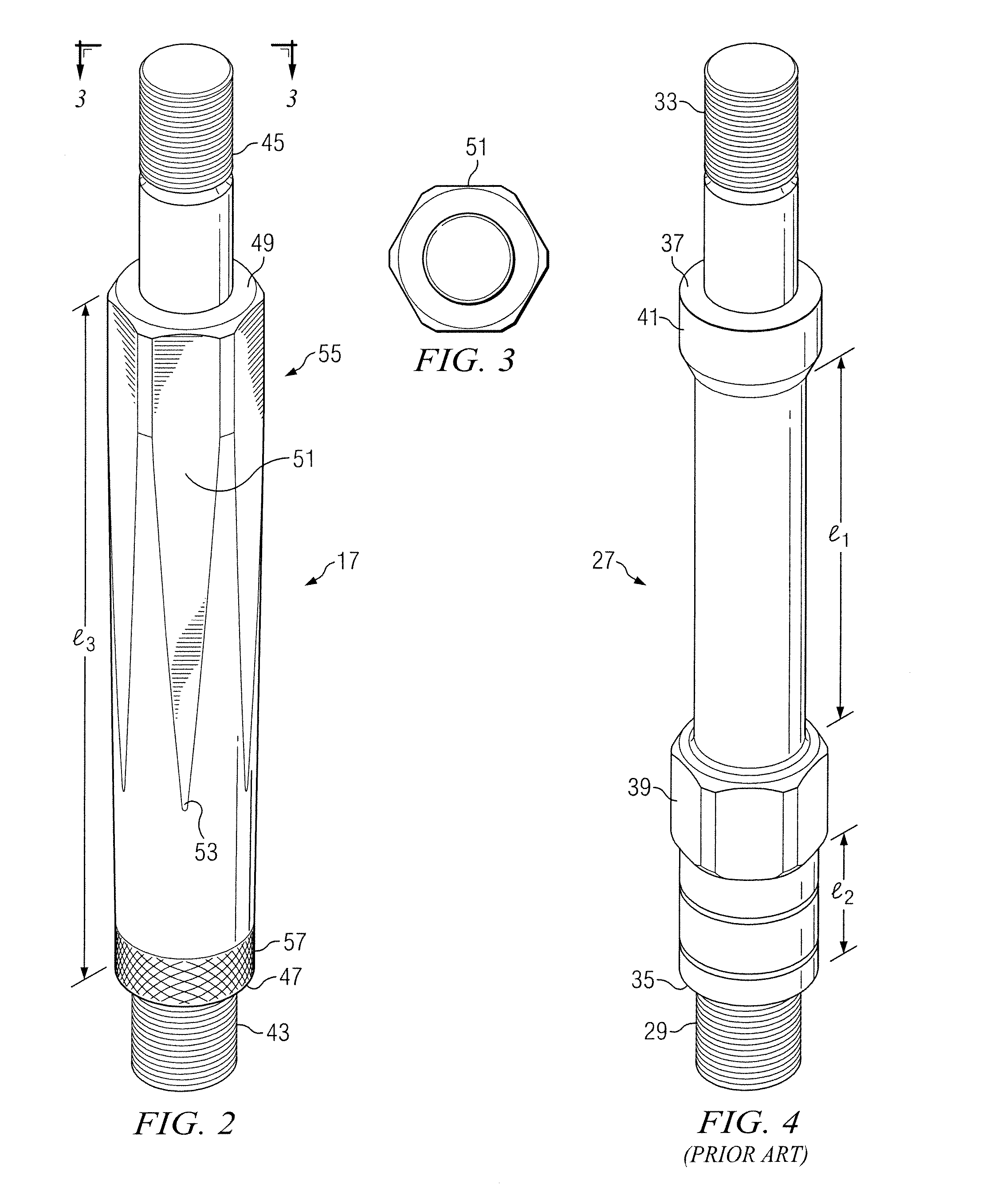 Stay Rod for a High Pressure Oil Field Pump