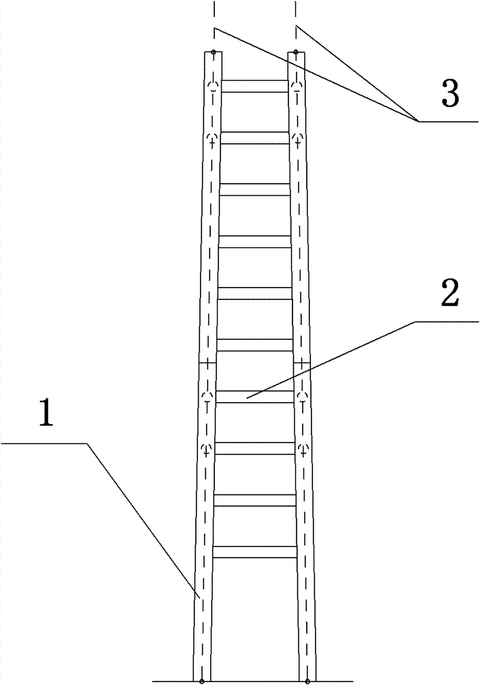 Measurement control method for field installation of steel tube lattice pier