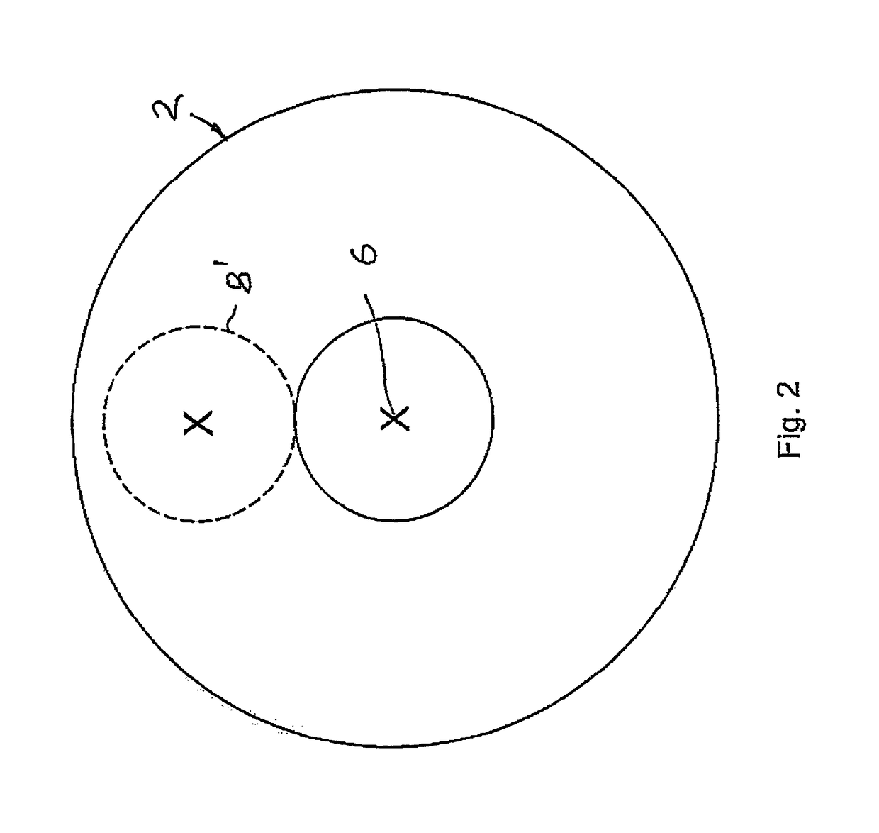 Device for measuring the faces of a crank bearing