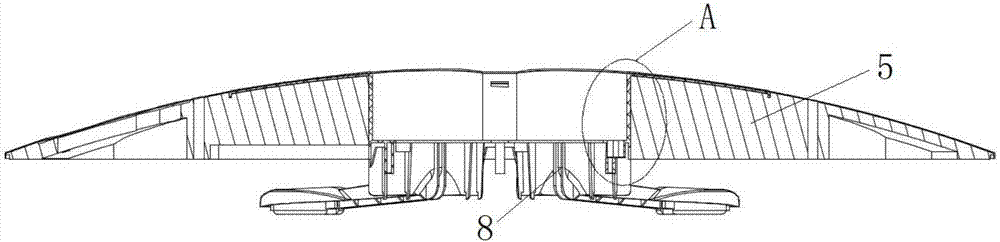 Protective film for flying robot and flying robot