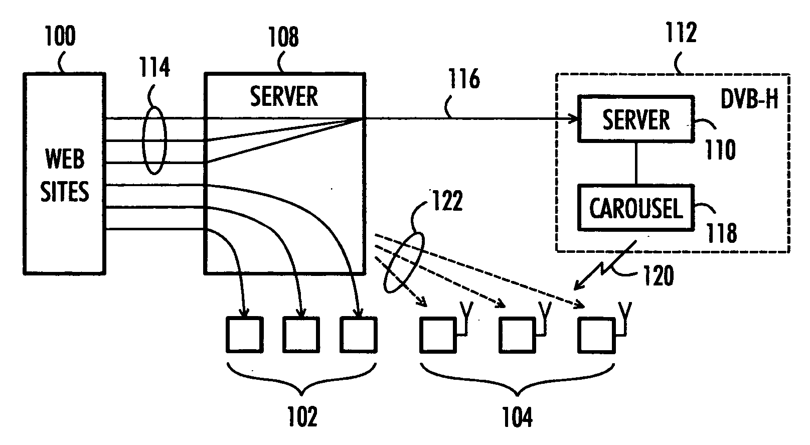 Data transmission method and arrangement for data transmission