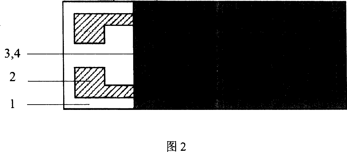 Tungstic acid thin film air-sensitive sensor surface modifying method