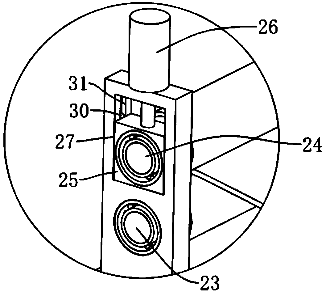 Cleaning device of soft pad for vehicle trunk