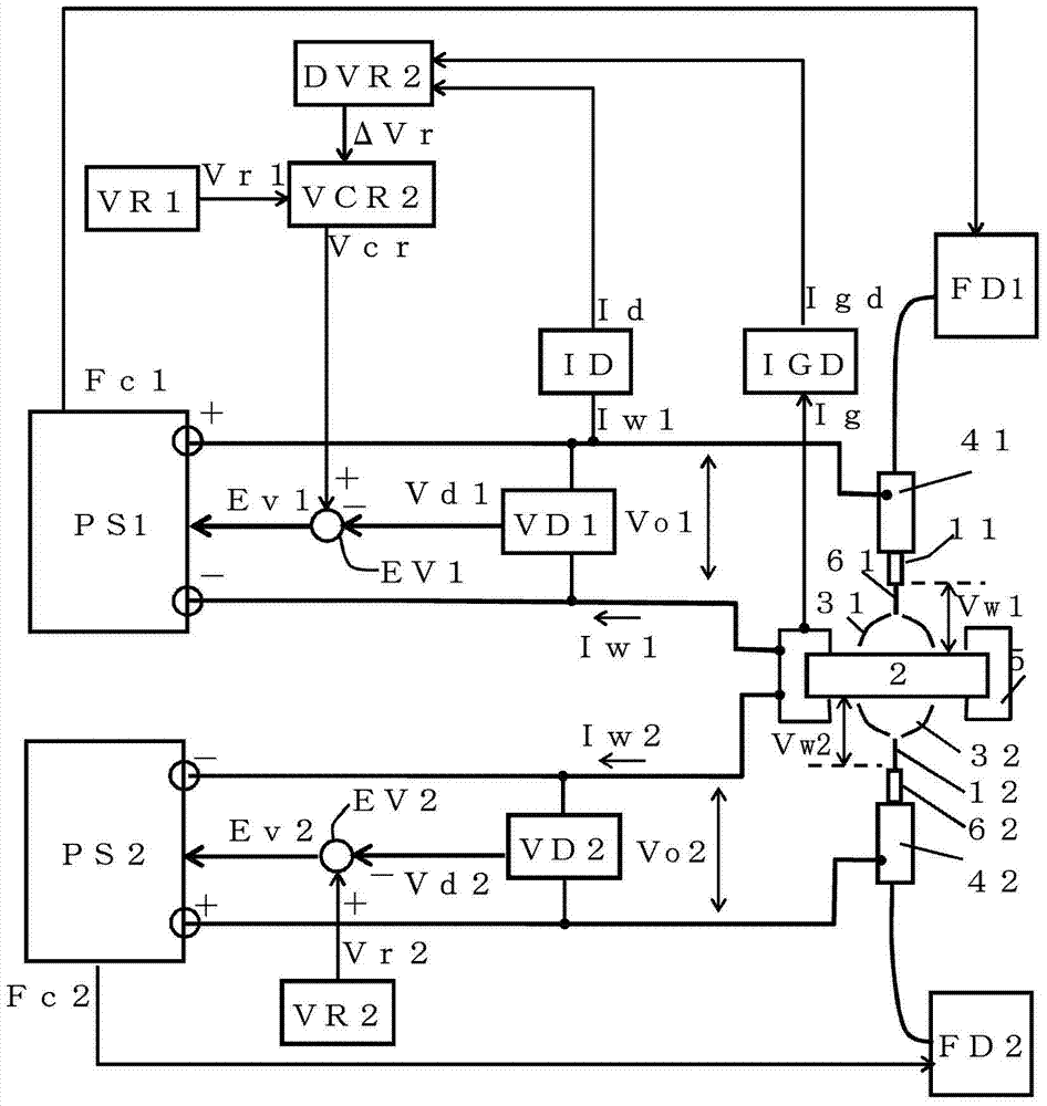 Output control method for welding power source