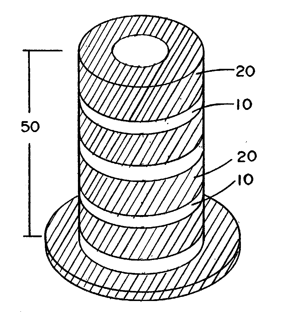 Method of manufacturing a PTFE preform using thermal fusion