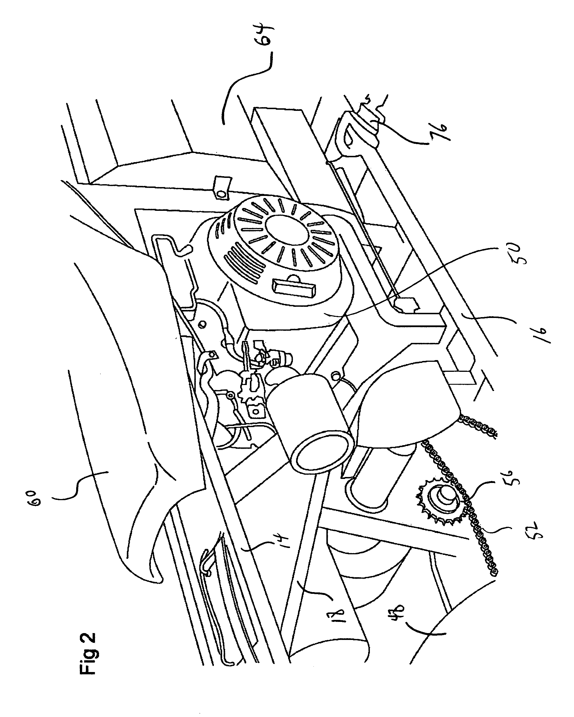 Self-propelled chemical delivery vehicle and dispenser