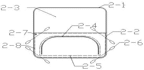 Seal type inflatable corpse bag